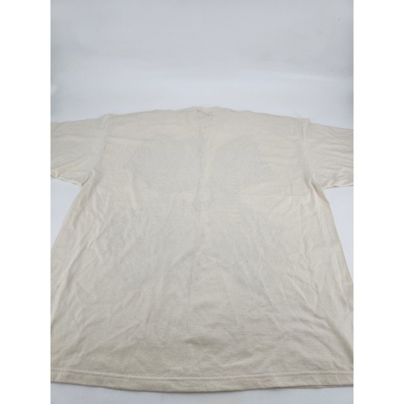 Vintage Lee Zebra By John A. Conroy T-Shirt Men's Size 2XL White/Black - Picture 10 of 10